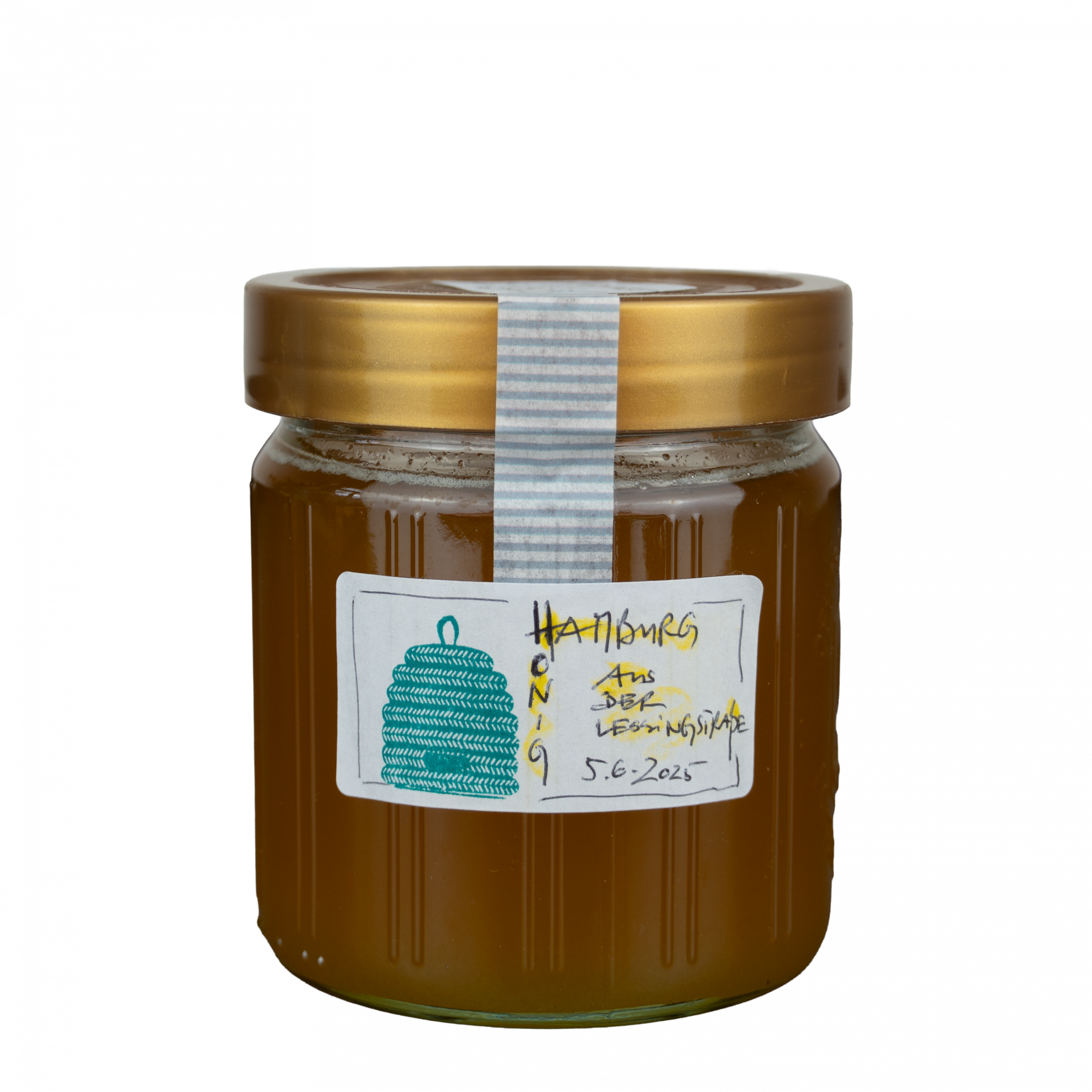 Frühlingsblütenhonig 2025, flüssig, 500g, Hamburg